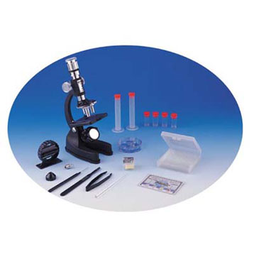 Xoom Die-cast Microscope Set With Light And Projector