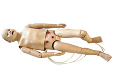 Full Functional Neonatal CPR And Nursing Manikin with Monitor (Unisex)